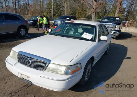 2003 Mercury Grand Marquis Gs z USA, uszkodzony, nr VIN 2MEFM74W23X633108
